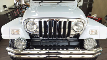 2005y Jeep Wrangler Hard Top Pearl White Custom