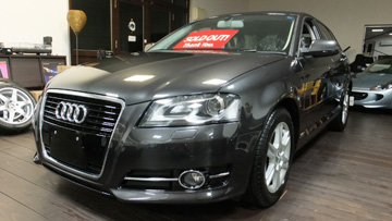 2013y Audi A3 Sportback Lava Gray Pearl Effect